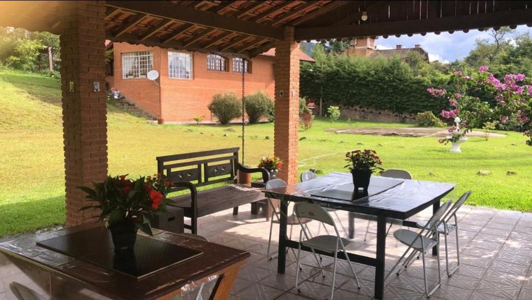 Casa Das Glicinias Perto Do Centro Villa Monte Verde  Bagian luar foto